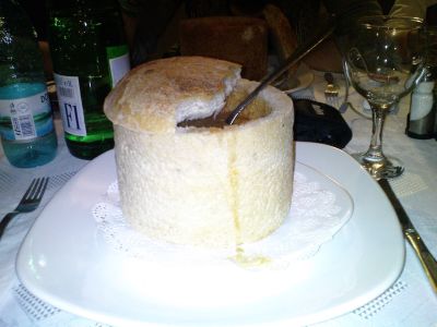 Ciorba in pita